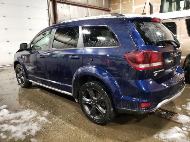 3C4PDDGG7KT795020 - 2019 DODGE JOURNEY CROSSROAD BLUE photo 2