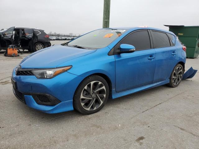 JTNKARJE8JJ562403 - 2018 TOYOTA COROLLA IM BLUE photo 1