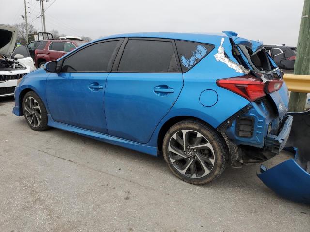 JTNKARJE8JJ562403 - 2018 TOYOTA COROLLA IM BLUE photo 2