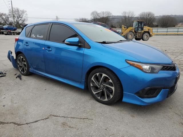 JTNKARJE8JJ562403 - 2018 TOYOTA COROLLA IM BLUE photo 4