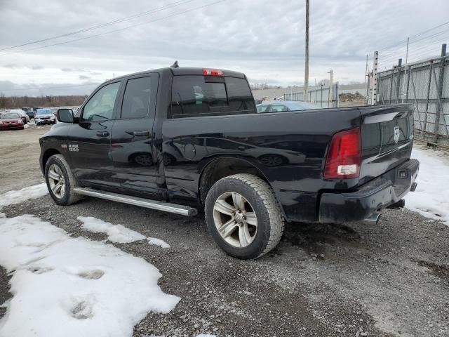 1C6RR7HT0FS602311 - 2015 RAM 1500 SPORT BLACK photo 2