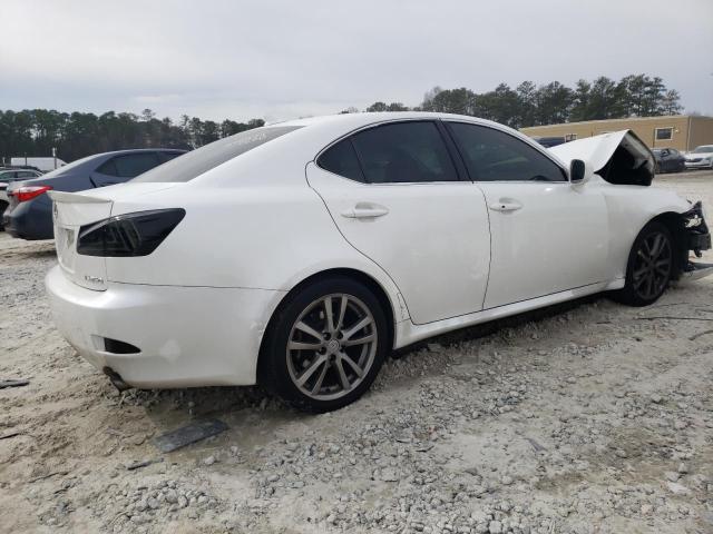 JTHBK262885052125 - 2008 LEXUS IS 250 WHITE photo 3