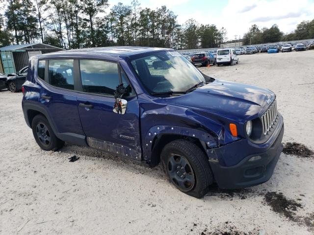 ZACCJBAB2JPH95070 - 2018 JEEP RENEGADE SPORT BLUE photo 4