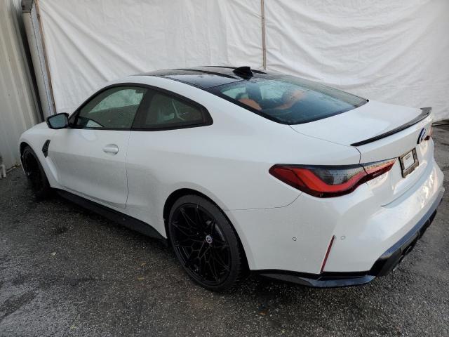 WBS33AZ07MCG54927 - 2021 BMW M4 COMPETITION WHITE photo 2