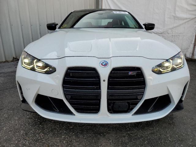 WBS33AZ07MCG54927 - 2021 BMW M4 COMPETITION WHITE photo 5