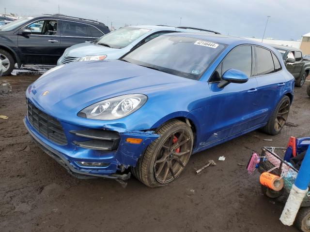 WP1AF2A56FLB98517 - 2015 PORSCHE MACAN TURBO BLUE photo 1