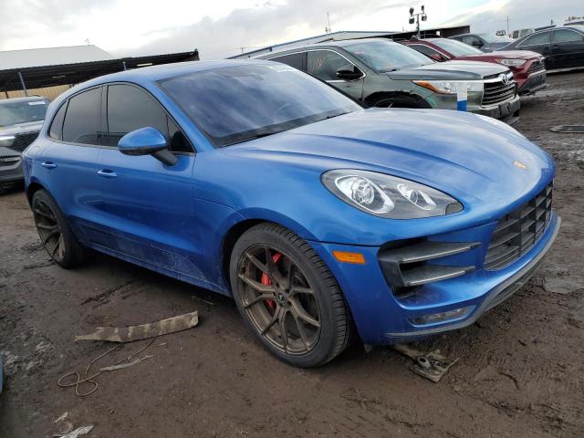 WP1AF2A56FLB98517 - 2015 PORSCHE MACAN TURBO BLUE photo 4