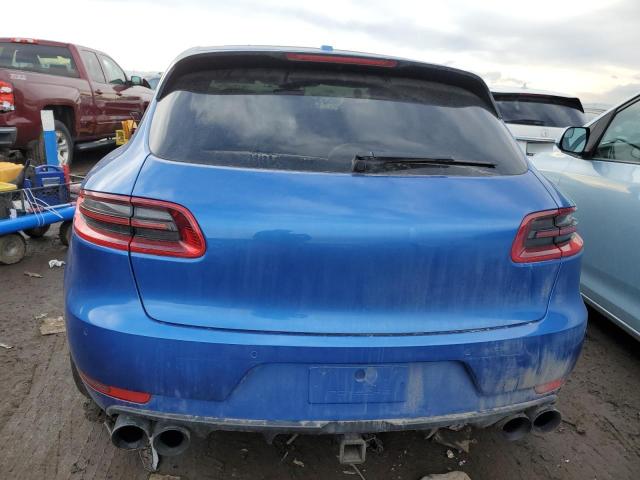 WP1AF2A56FLB98517 - 2015 PORSCHE MACAN TURBO BLUE photo 6