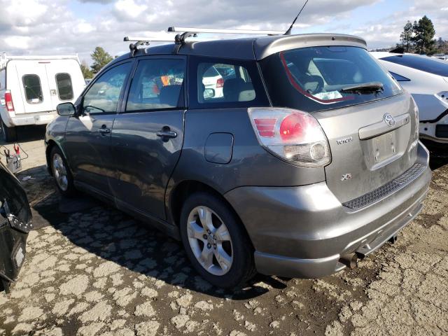 2T1KR30E47C681016 - 2007 TOYOTA COROLLA MA XR GRAY photo 2