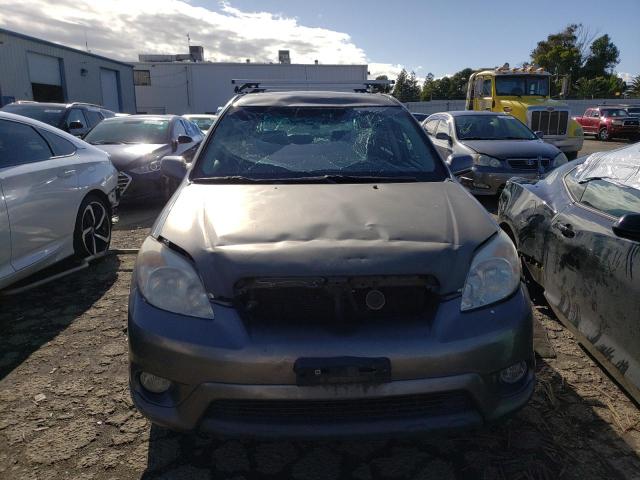 2T1KR30E47C681016 - 2007 TOYOTA COROLLA MA XR GRAY photo 5