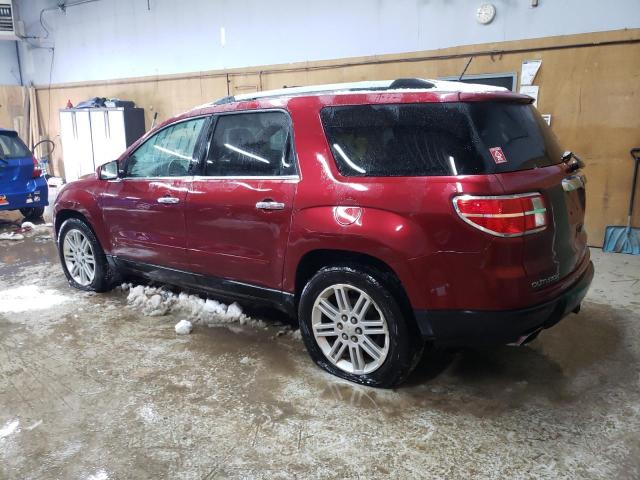 5GZLRWED7AJ134970 - 2010 SATURN OUTLOOK XR ბურგუნდია ფოტო 2