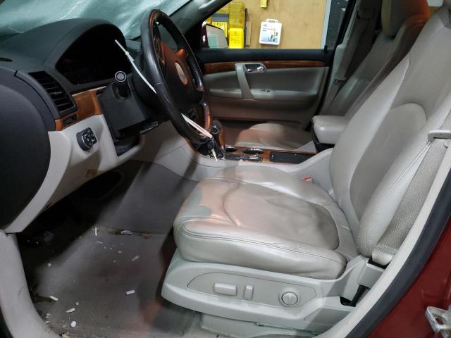 5GZLRWED7AJ134970 - 2010 SATURN OUTLOOK XR ბურგუნდია ფოტო 7