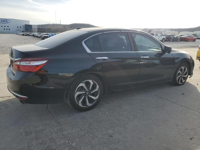 1HGCR2F86HA126804 - 2017 HONDA ACCORD EXL BLACK photo 3