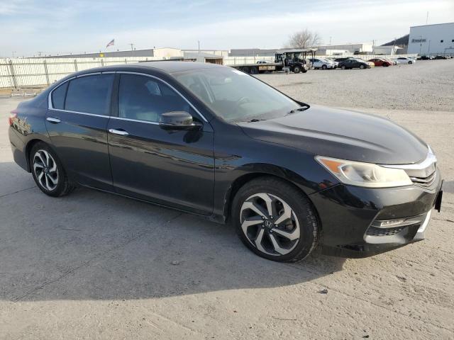 1HGCR2F86HA126804 - 2017 HONDA ACCORD EXL BLACK photo 4