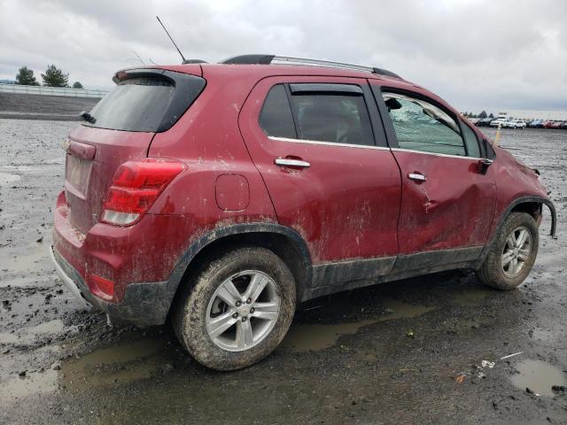 3GNCJPSB1JL385727 - 2018 CHEVROLET TRAX 1LT BURGUNDY photo 3