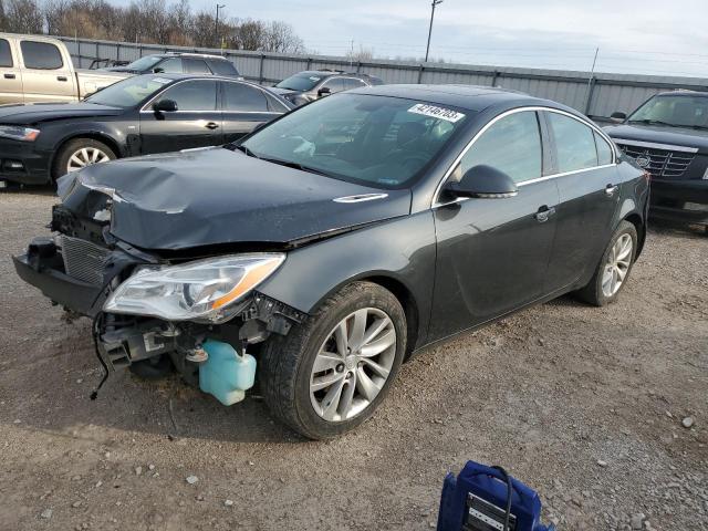 2G4GN5EX5E9182371 - 2014 BUICK REGAL PREMIUM GRAY photo 1