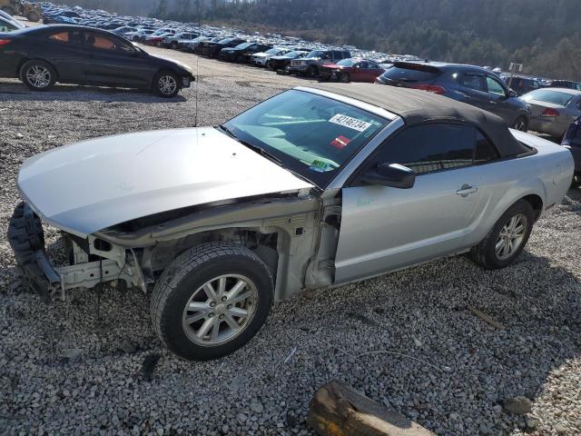 1ZVFT84N275352044 - 2007 FORD MUSTANG SILVER photo 1