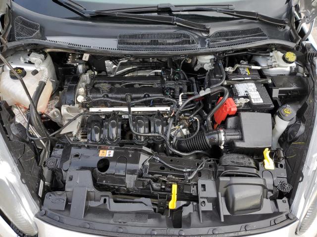 3FADP4BJ7KM118031 - 2019 FORD FIESTA SE SILVER photo 11