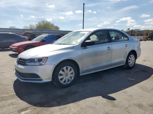 3VW2K7AJXFM301641 - 2015 VOLKSWAGEN JETTA BASE SILVER photo 1