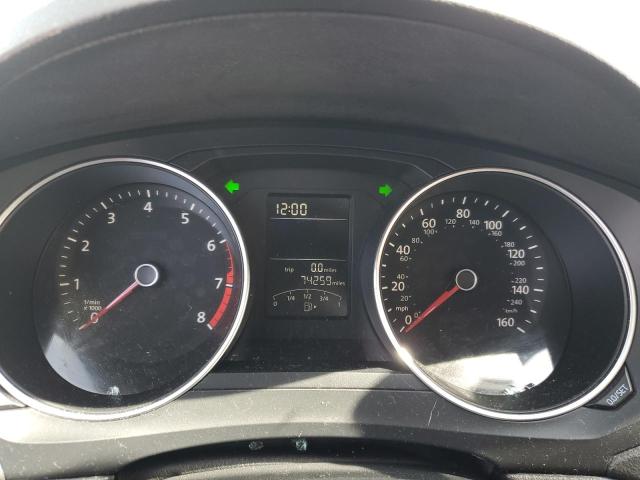 3VW2K7AJXFM301641 - 2015 VOLKSWAGEN JETTA BASE SILVER photo 9