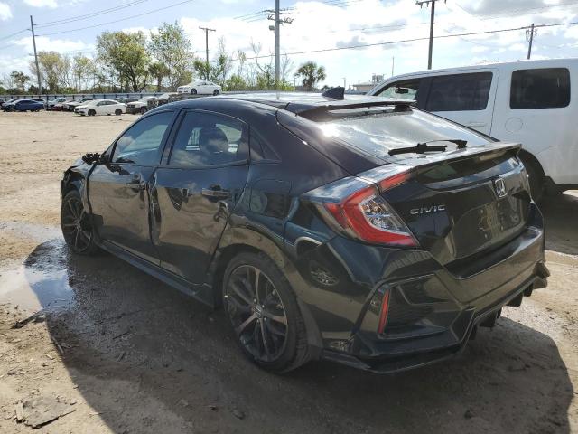 SHHFK7H43MU203927 - 2021 HONDA CIVIC SPORT 黑色 照片 2