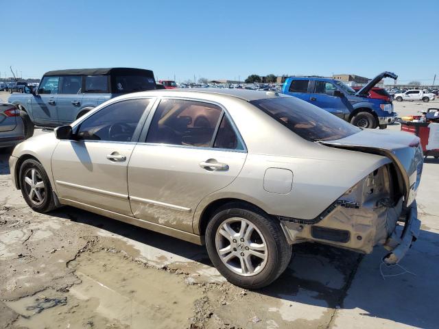 1HGCM56837A045676 - 2007 HONDA ACCORD EX GOLD photo 2