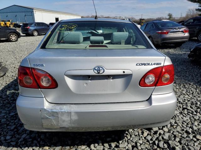 2T1BR32E87C731204 - 2007 TOYOTA COROLLA CE SILVER photo 6