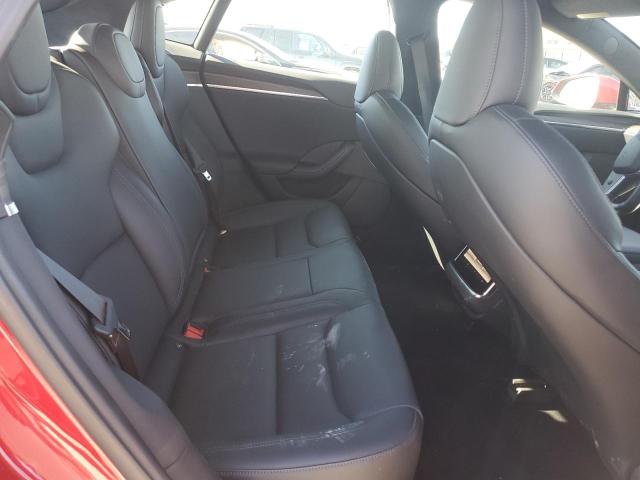 5YJSA1E57NF478036 - 2022 TESLA MODEL S RED photo 10