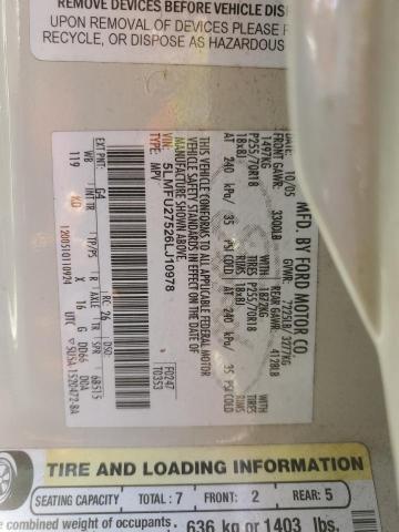 5LMFU27526LJ10978 - 2006 LINCOLN NAVIGATOR 白色 照片 13