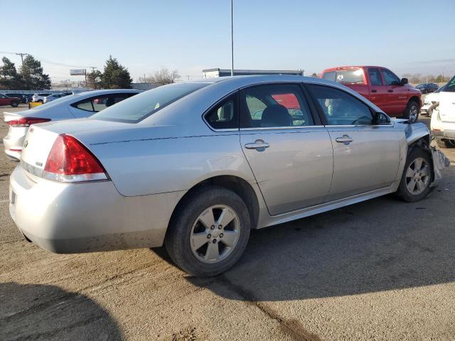 2G1WB5EK5A1103523 - 2010 CHEVROLET IMPALA 4D LT SILVER photo 3