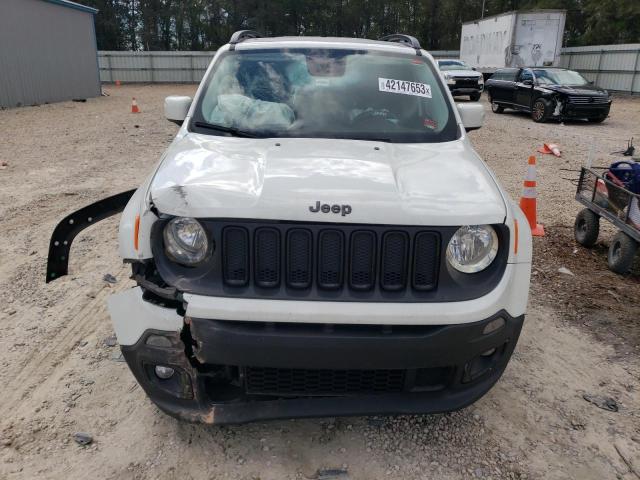 ZACCJABB2HPF69582 - 2017 JEEP RENEGADE LATITUDE WHITE photo 5