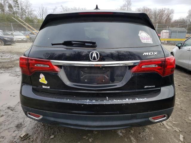 5FRYD4H46EB048681 - 2014 ACURA MDX TECHNOLOGY 黑色 照片 6
