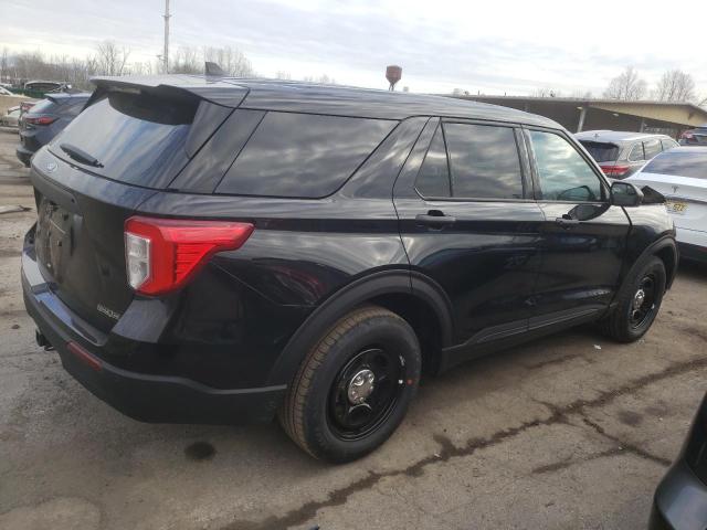 1FM5K8AB9PGB60003 - 2023 FORD EXPLORER POLICE INTERCEPTOR BLACK photo 3