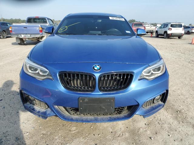 WBA2F9C32H7A40374 - 2017 BMW 230I BLUE photo 5