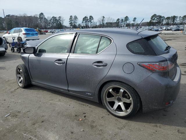 JTHKD5BH4D2167242 - 2013 LEXUS CT 200 GRAY photo 2