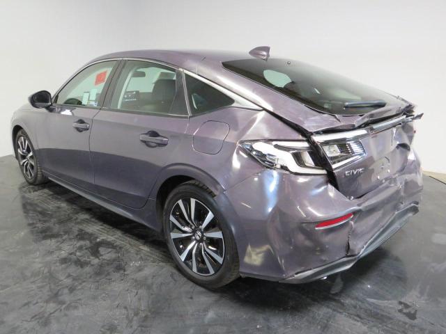 19XFL1H73NE014577 - 2022 HONDA CIVIC EXL GRAY photo 3