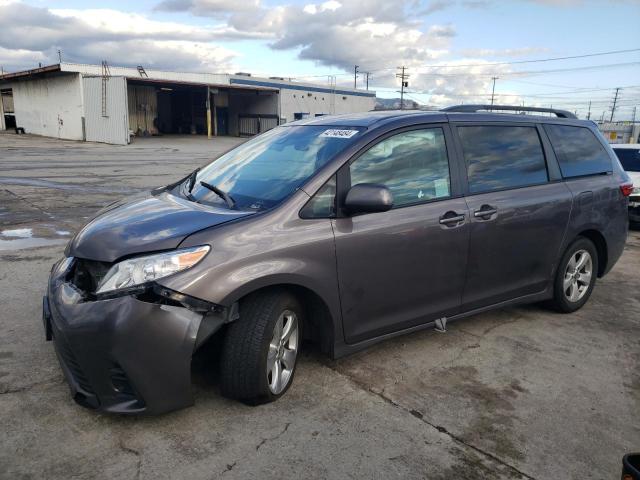 5TDKZ3DC9LS072806 - 2020 TOYOTA SIENNA LE GRAY photo 1