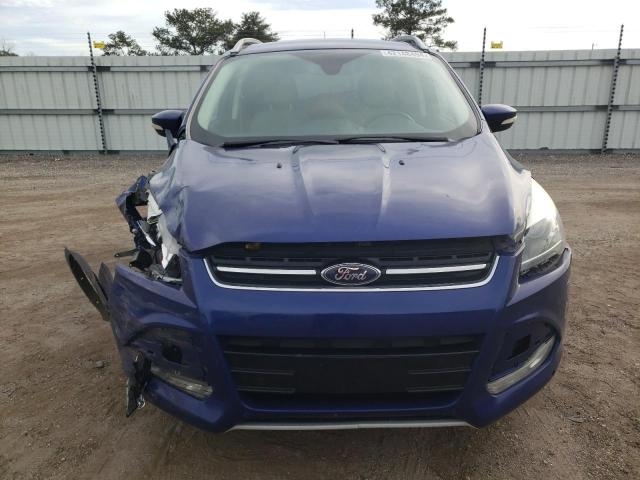 1FMCU0JX2FUB18500 - 2015 FORD ESCAPE TITANIUM BLUE photo 5