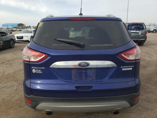 1FMCU0JX2FUB18500 - 2015 FORD ESCAPE TITANIUM BLUE photo 6