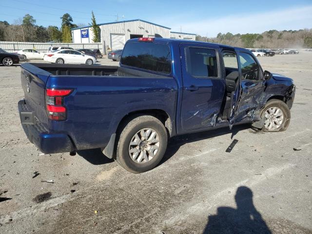 1N6ED1EK3NN682860 - 2022 NISSAN FRONTIER S BLUE photo 3