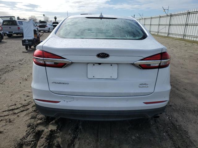 3FA6P0CD5LR177903 - 2020 FORD FUSION SEL WHITE photo 6