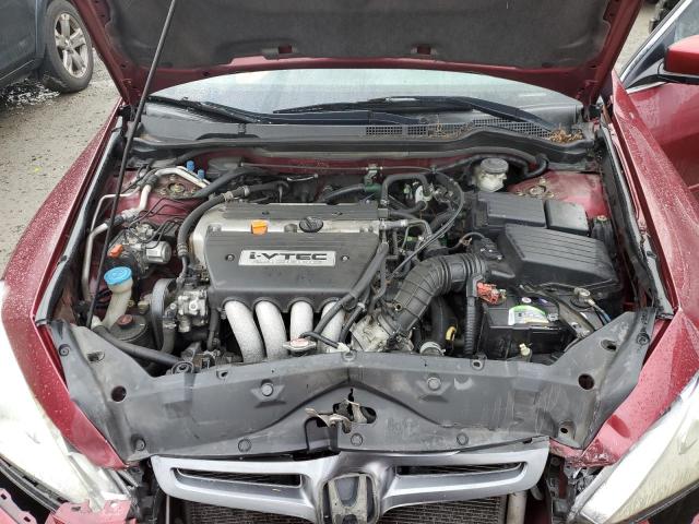 1HGCM56895A082177 - 2005 HONDA ACCORD EX RED photo 11