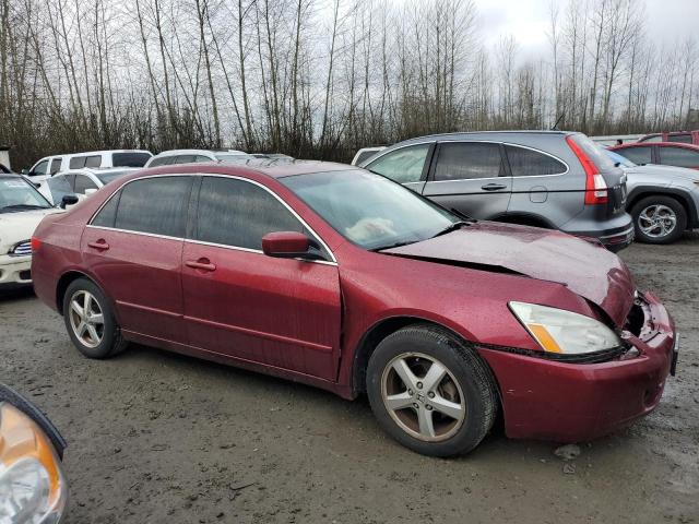 1HGCM56895A082177 - 2005 HONDA ACCORD EX RED photo 4