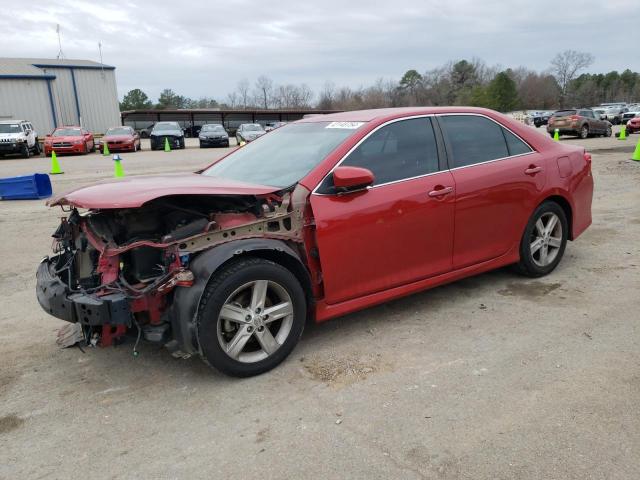 4T1BF1FK7EU825745 - 2014 TOYOTA CAMRY L RED photo 1