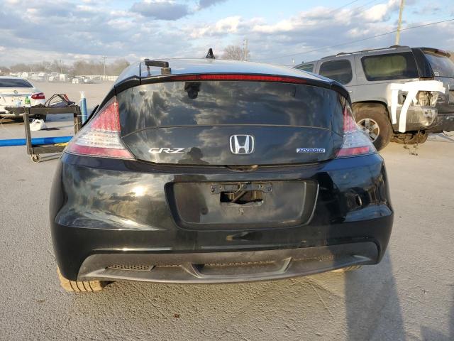 JHMZF1D61CS001806 - 2012 HONDA CR-Z EX BLACK photo 6