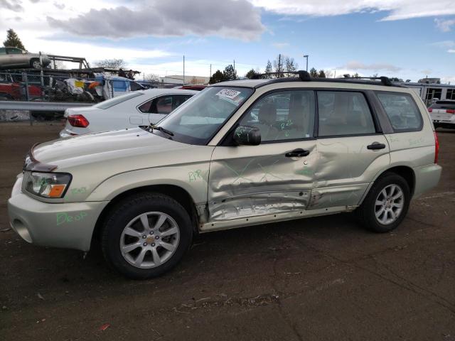 JF1SG65655H720283 - 2005 SUBARU FORESTER 2.5XS ვერცხლისფერი ფოტო 1