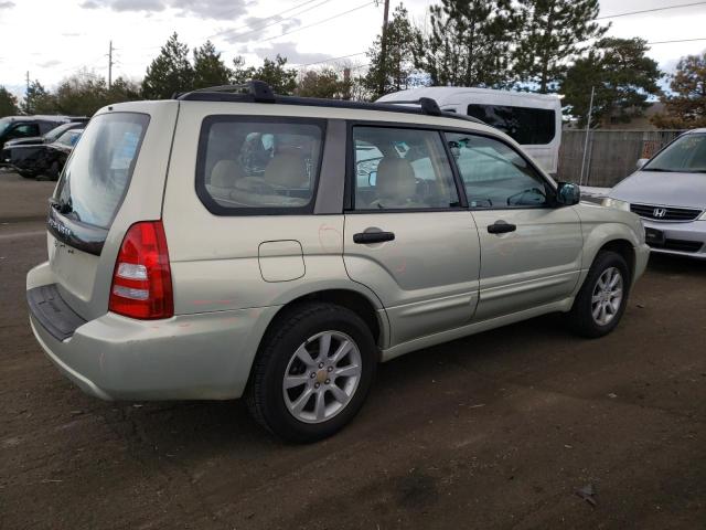 JF1SG65655H720283 - 2005 SUBARU FORESTER 2.5XS ვერცხლისფერი ფოტო 3
