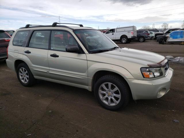 JF1SG65655H720283 - 2005 SUBARU FORESTER 2.5XS ვერცხლისფერი ფოტო 4