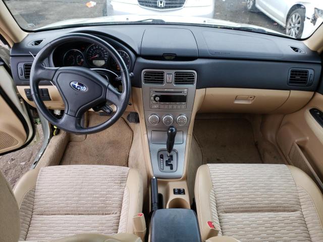 JF1SG65655H720283 - 2005 SUBARU FORESTER 2.5XS ვერცხლისფერი ფოტო 8