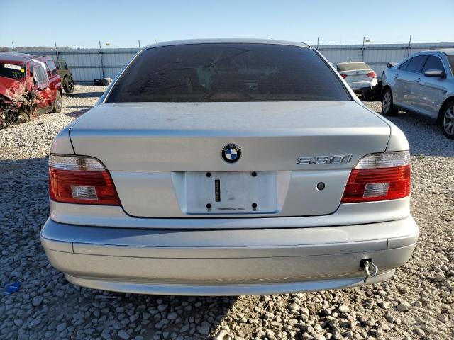 WBADT634X1CF13072 - 2001 BMW 530 I AUTOMATIC SILVER photo 6